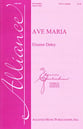 Ave Maria SSAA choral sheet music cover